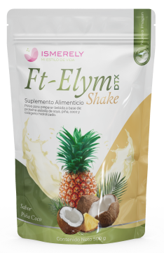 FT-ELYM DTX SHAKE 500 G SABOR PINA-COCO